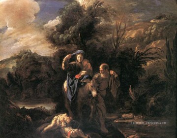  baroque peintre - Vol vers l’Egypte Figures baroques Domenico Fetti